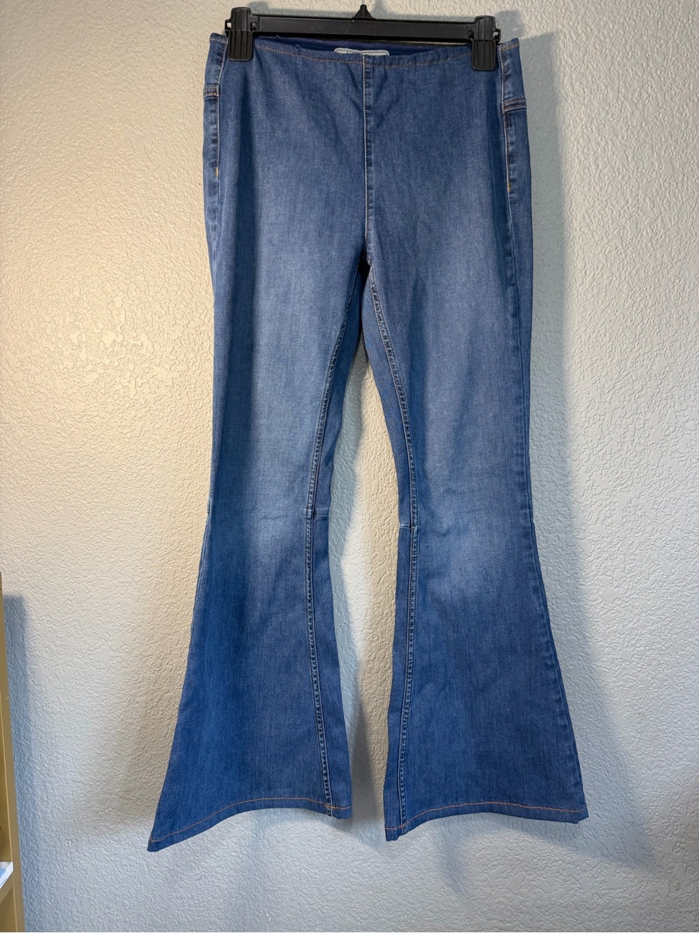 Free People Midwash Blue Flare Jeans